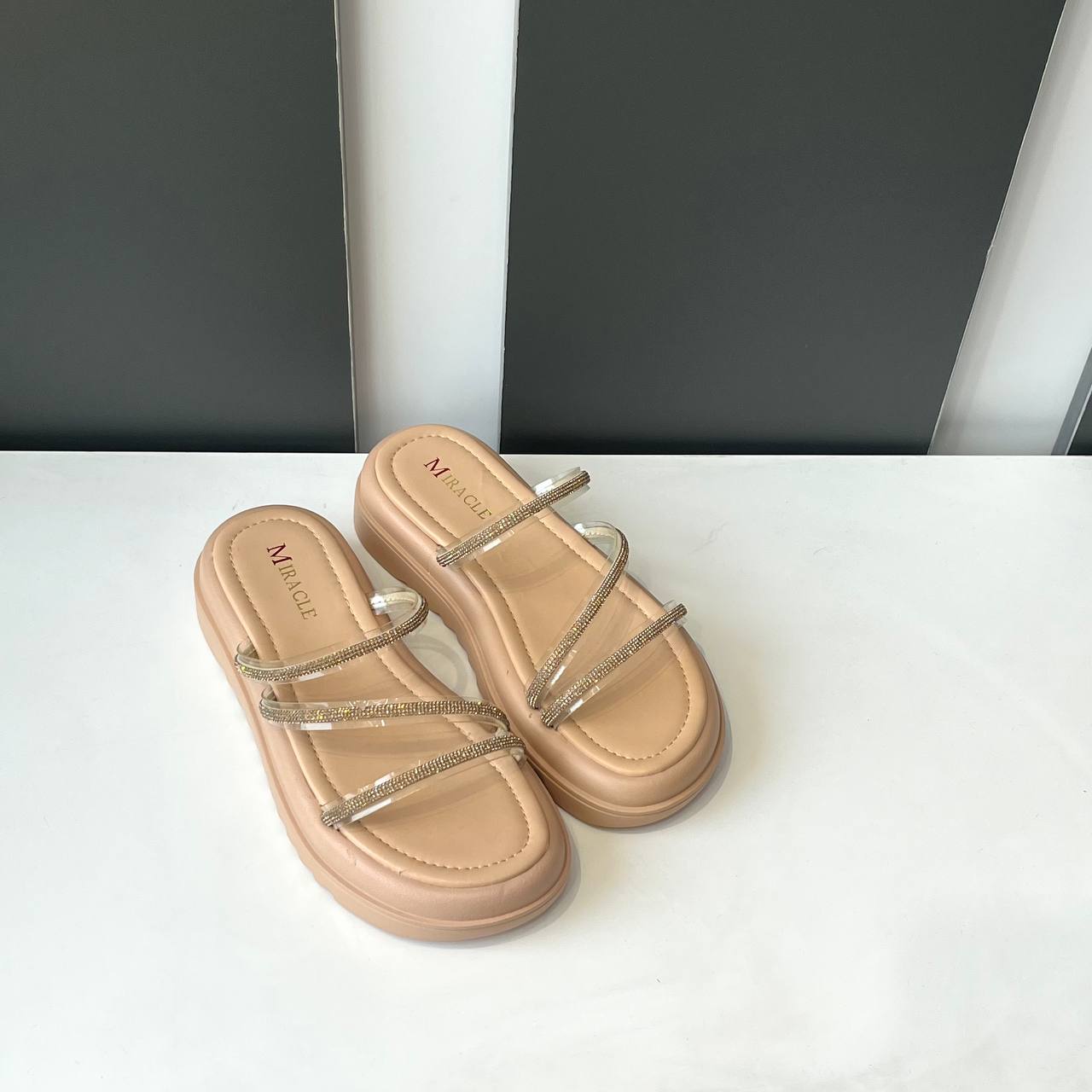 دمپایی نگینی زنانه مدل Dz-1005 - تصویر 2