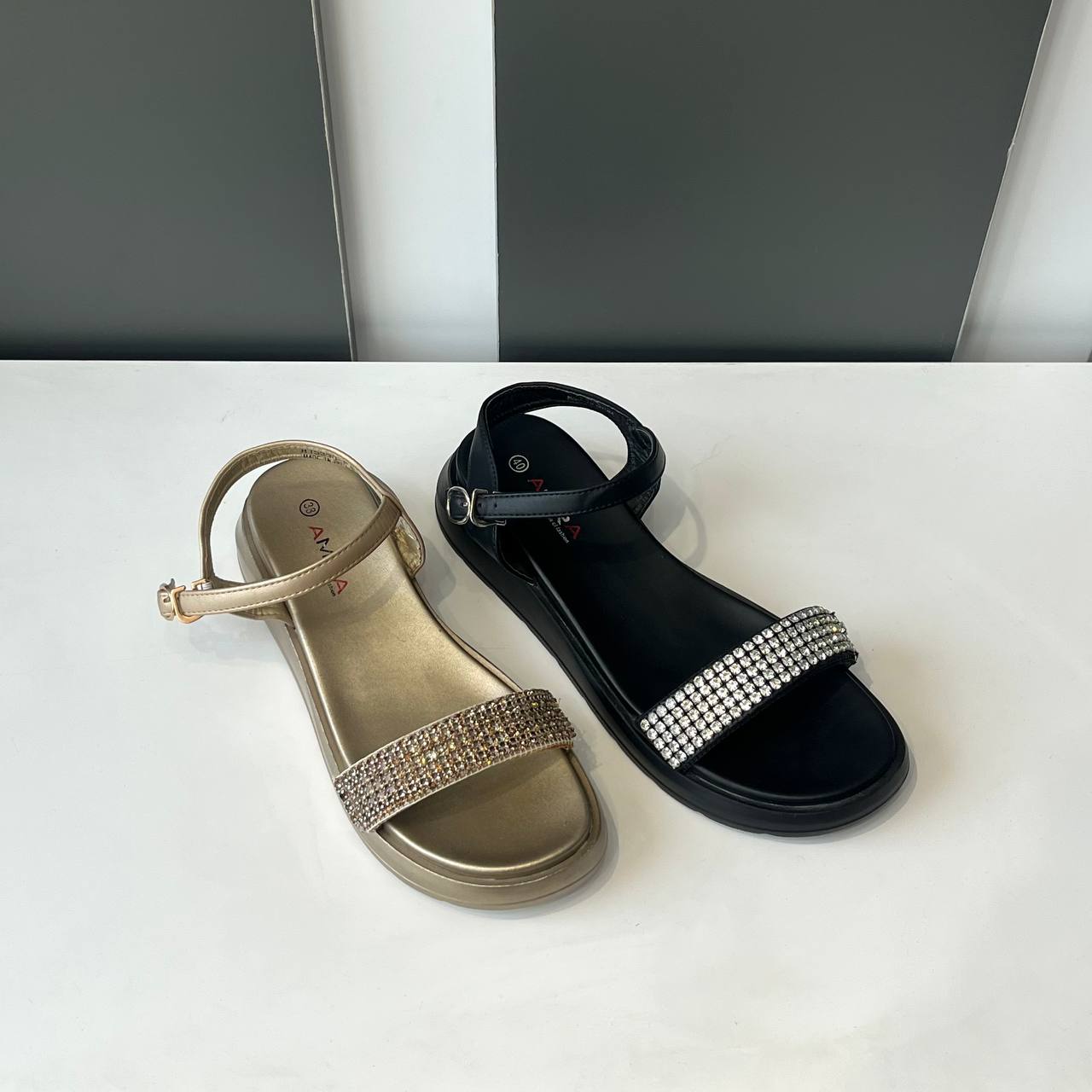 صندل نگینی زنانه مارک امیرا مدل SZ-2007